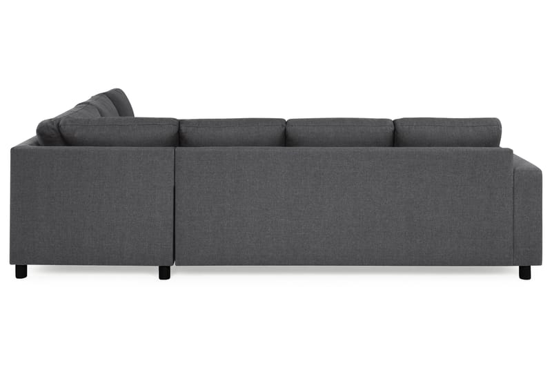 Crazy 5-seters Vendbar L-formet Large Hjørnesofa i Stoff - Mørk grå - Møbler - Sofaer - Hjørnesofa