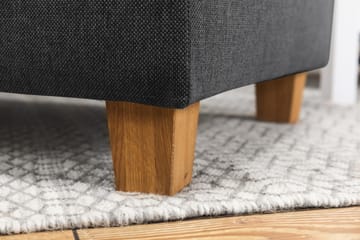 Crazy 5-seters Vendbar L-formet Large Hjørnesofa i Stoff - Mørk grå - Møbler - Sofaer - Hjørnesofa