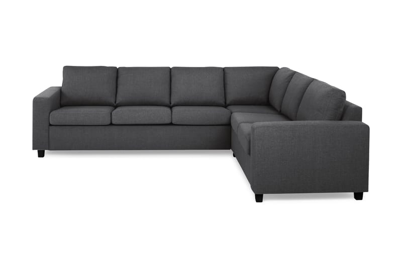 Crazy 5-seters Vendbar L-formet Large Hjørnesofa i Stoff - Mørk grå - Møbler - Sofaer - Hjørnesofa