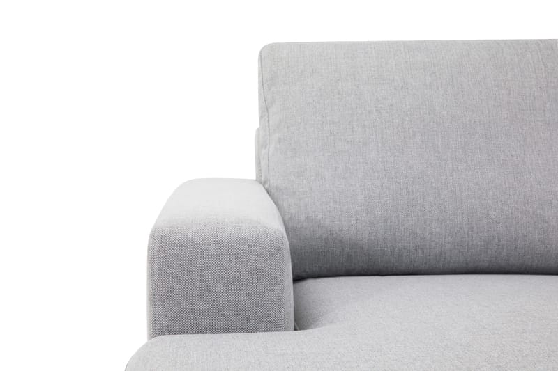 Crazy 5-seters Venstrevendt U-formet Hjørnesofa med Divan i Stoff - Grå - Møbler - Sofaer - Hjørnesofa - Hjørnesofa med divan