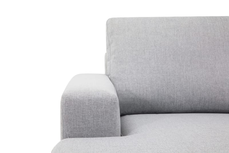 Crazy 5-seters Venstrevendt U-formet Hjørnesofa med Divan i Stoff - Grå - Møbler - Sofaer - Hjørnesofa