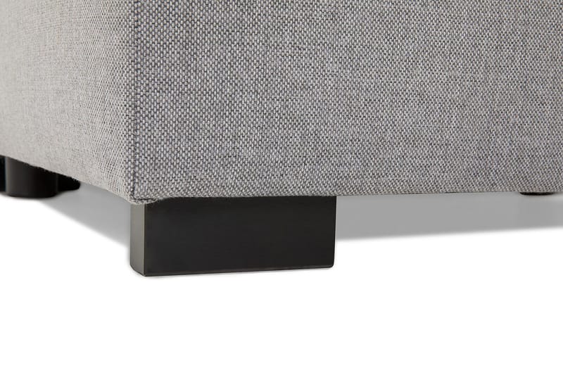 Crazy 5-seters Venstrevendt U-formet Hjørnesofa med Divan i Stoff - Grå - Møbler - Sofaer - Hjørnesofa - Hjørnesofa med divan