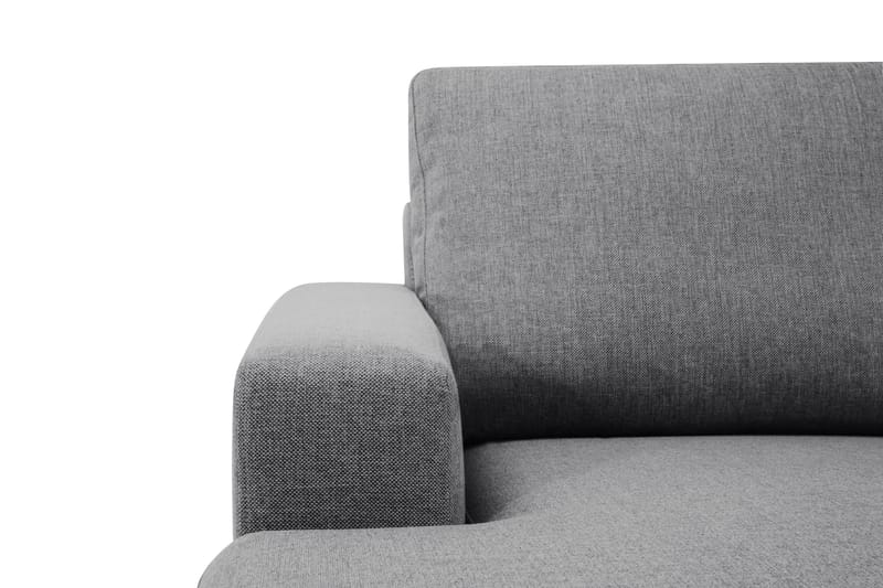 Crazy 5-seters Venstrevendt U-formet Hjørnesofa med Divan i Stoff - Mørk grå - Møbler - Sofaer - Hjørnesofa
