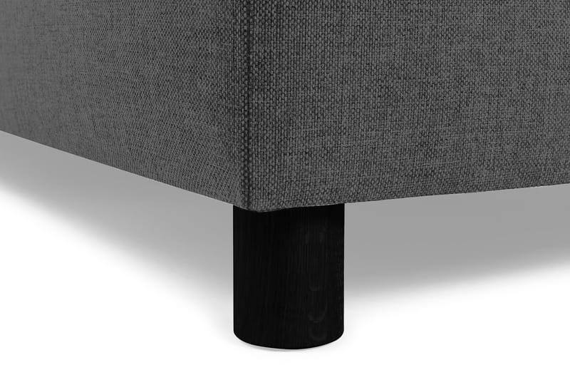 Crazy 5-seters Venstrevendt U-formet Hjørnesofa med Divan i Stoff - Mørk grå - Møbler - Sofaer - Hjørnesofa