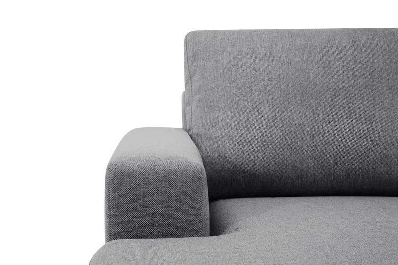 Crazy 5-seters Venstrevendt U-formet Hjørnesofa med Divan i Stoff - Mørk grå - Møbler - Sofaer - Hjørnesofa - Hjørnesofa med divan