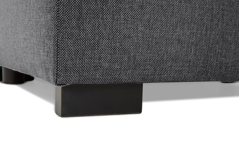 Crazy 5-seters Venstrevendt U-formet Hjørnesofa med Divan i Stoff - Mørk grå - Møbler - Sofaer - Hjørnesofa - Hjørnesofa med divan