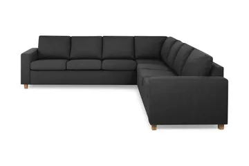 Crazy 6-seters Vendbar L-formet X-Large Hjørnesofa i Stoff