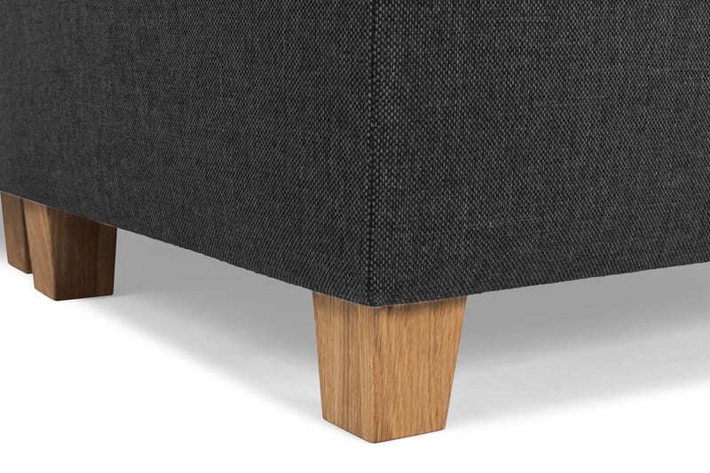 Crazy 6-seters Vendbar L-formet X-Large Hjørnesofa i Stoff - Antrasitt - Møbler - Sofaer - Hjørnesofa