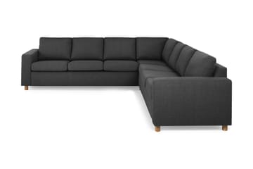 Crazy 6-seters Vendbar L-formet X-Large Hjørnesofa i Stoff