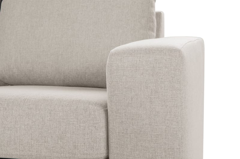 Crazy 6-seters Vendbar L-formet X-Large Hjørnesofa i Stoff - Beige - Møbler - Sofaer - Hjørnesofa