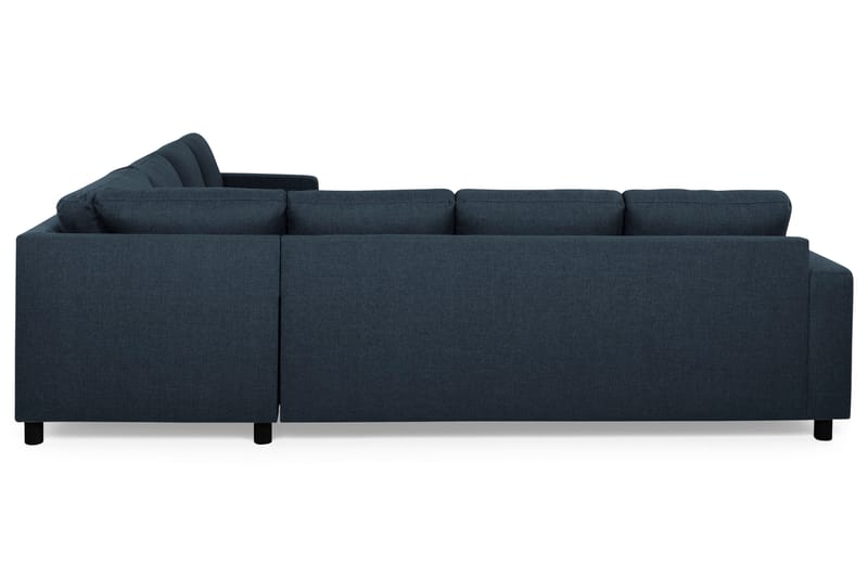 Crazy 6-seters Vendbar L-formet X-Large Hjørnesofa i Stoff - Blå - Møbler - Sofaer - Hjørnesofa