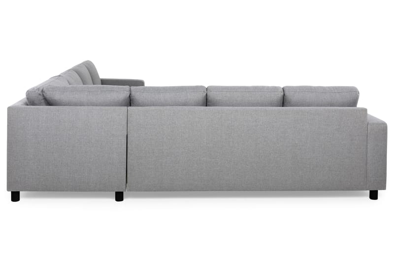 Crazy 6-seters Vendbar L-formet X-Large Hjørnesofa i Stoff - Grå - Møbler - Sofaer - Hjørnesofa