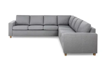 Crazy 6-seters Vendbar L-formet X-Large Hjørnesofa i Stoff