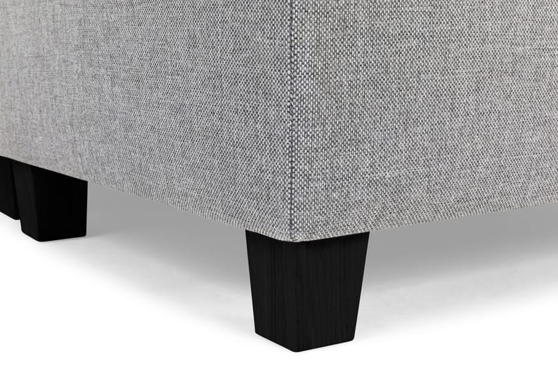 Crazy 6-seters Vendbar L-formet X-Large Hjørnesofa i Stoff - Grå - Møbler - Sofaer - Hjørnesofa