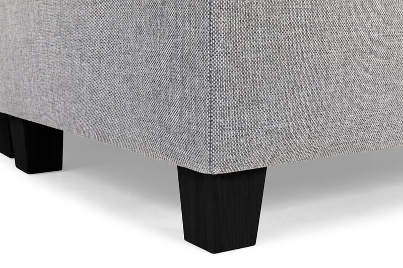 Crazy 6-seters Vendbar L-formet X-Large Hjørnesofa i Stoff - Grå - Møbler - Sofaer - Hjørnesofa