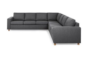 Crazy 6-seters Vendbar L-formet X-Large Hjørnesofa i Stoff