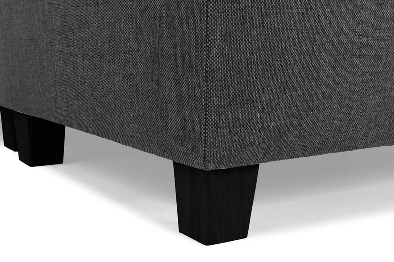 Crazy 6-seters Vendbar L-formet X-Large Hjørnesofa i Stoff - Mørk grå - Møbler - Sofaer - Hjørnesofa