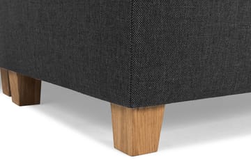 Crazy 6-seters Venstrevendt U-formet Large Hjørnesofa med Divan i Stoff - Antrasitt - Møbler - Sofaer - Hjørnesofa - Hjørnesofa med divan