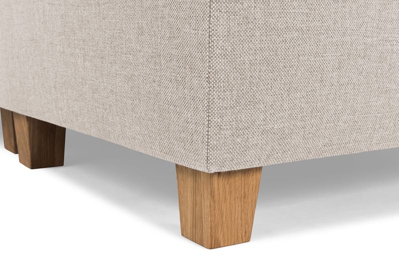 Crazy 6-seters Venstrevendt U-formet Large Hjørnesofa med Divan i Stoff - Beige - Møbler - Sofaer - Hjørnesofa