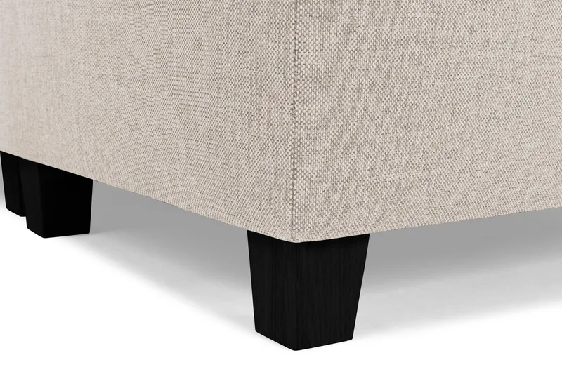 Crazy 6-seters Venstrevendt U-formet Large Hjørnesofa med Divan i Stoff - Beige - Møbler - Sofaer - Hjørnesofa - Hjørnesofa med divan