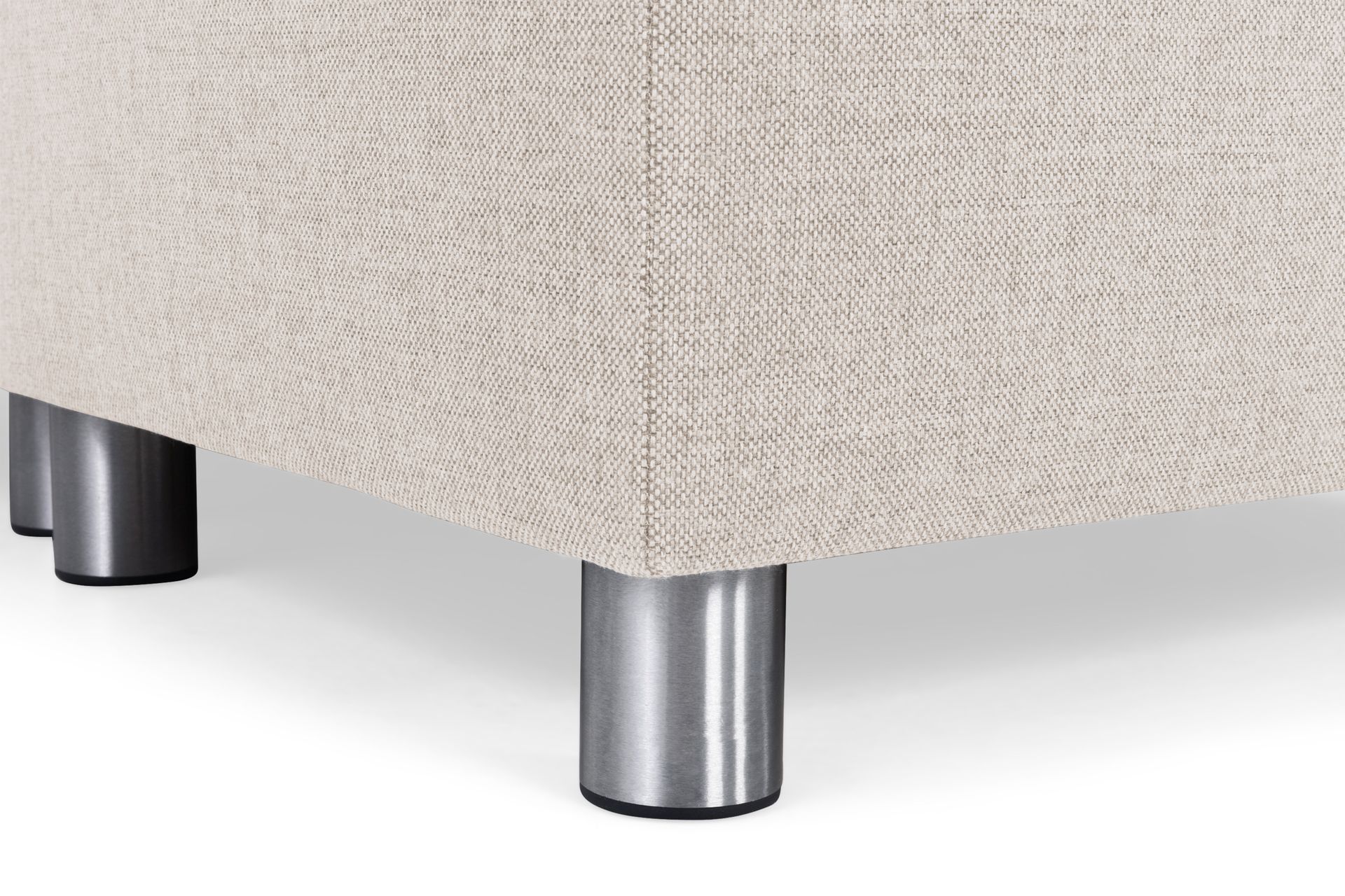 Crazy 6-seters Venstrevendt U-formet Large Hjørnesofa med Divan i Stoff - Beige - Møbler - Sofaer - Hjørnesofa - Hjørnesofa med divan