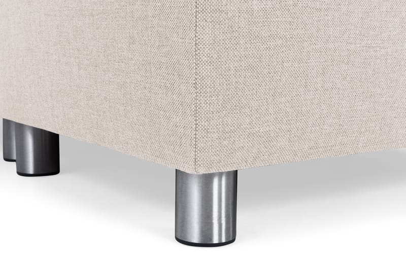 Crazy 6-seters Venstrevendt U-formet Large Hjørnesofa med Divan i Stoff - Beige - Møbler - Sofaer - Hjørnesofa - Hjørnesofa med divan