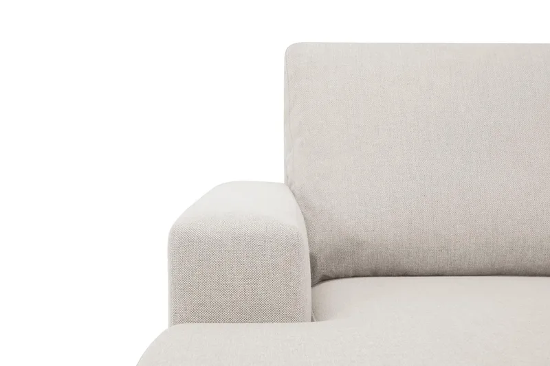 Crazy 6-seters Venstrevendt U-formet Large Hjørnesofa med Divan i Stoff - Beige - Møbler - Sofaer - Hjørnesofa