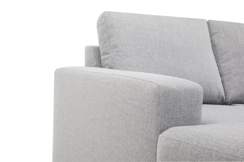 Crazy 6-seters Venstrevendt U-formet Large Hjørnesofa med Divan i Stoff - Grå - Møbler - Sofaer - Hjørnesofa - Hjørnesofa med divan