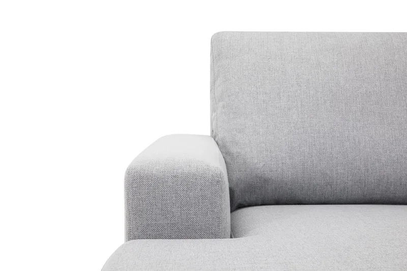 Crazy 6-seters Venstrevendt U-formet Large Hjørnesofa med Divan i Stoff - Grå - Møbler - Sofaer - Hjørnesofa - Hjørnesofa med divan