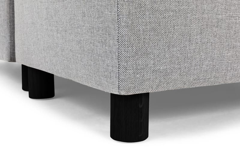 Crazy 6-seters Venstrevendt U-formet Large Hjørnesofa med Divan i Stoff - Grå - Møbler - Sofaer - Hjørnesofa - Hjørnesofa med divan