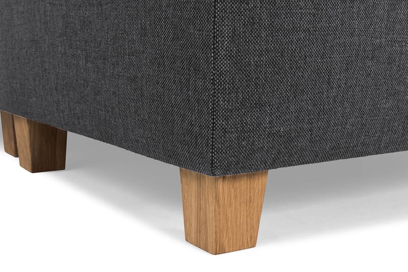 Crazy 6-seters Venstrevendt U-formet Large Hjørnesofa med Divan i Stoff - Mørk grå - Møbler - Sofaer - Hjørnesofa - Hjørnesofa med divan