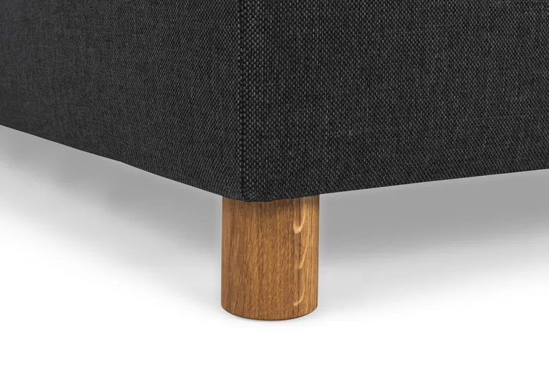 Crazy 6-seters Venstrevendt U-formet X-Large Hjørnesofa med Divan i Stoff - Antrasitt - Møbler - Sofaer - Hjørnesofa - Hjørnesofa med divan