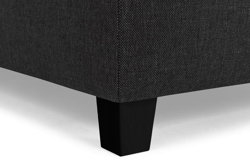 Crazy 6-seters Venstrevendt U-formet X-Large Hjørnesofa med Divan i Stoff - Antrasitt - Møbler - Sofaer - Hjørnesofa - Hjørnesofa med divan