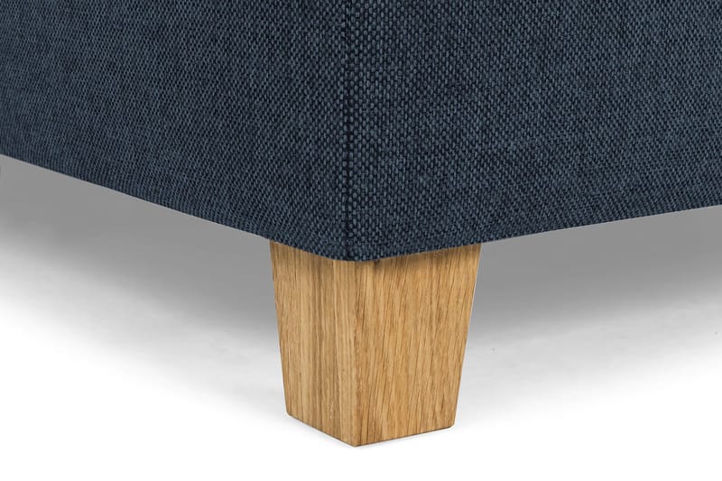 Crazy 6-seters Venstrevendt U-formet X-Large Hjørnesofa med Divan i Stoff - Blå - Møbler - Sofaer - Hjørnesofa - Hjørnesofa med divan