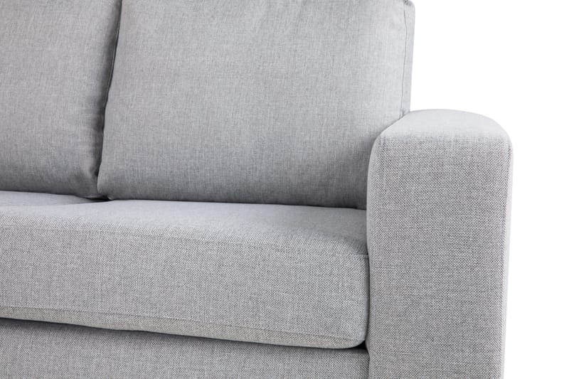 Crazy 6-seters Venstrevendt U-formet X-Large Hjørnesofa med Divan i Stoff - Grå - Møbler - Sofaer - Hjørnesofa - Hjørnesofa med divan