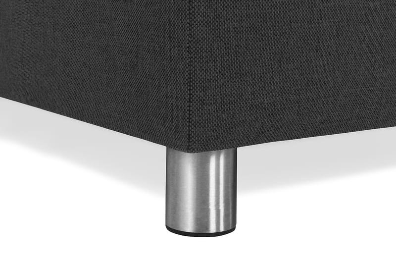 Crazy 6-seters Venstrevendt U-formet X-Large Hjørnesofa med Divan i Stoff - Mørk grå - Møbler - Sofaer - Hjørnesofa - Hjørnesofa med divan