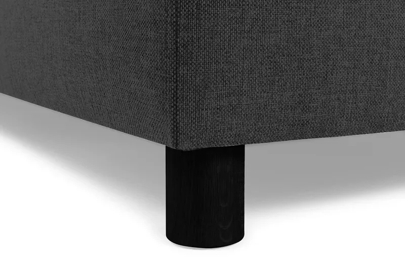 Crazy 6-seters Venstrevendt U-formet X-Large Hjørnesofa med Divan i Stoff - Mørk grå - Møbler - Sofaer - Hjørnesofa - Hjørnesofa med divan