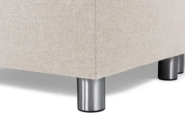 Crazy 7-seters høyrevendt U-formet ekstra ekstra stor hjørnesofa med sjeselong i stoff - Beige - Møbler - Sofaer - Hjørnesofa - Hjørnesofa med divan