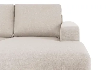 Crazy 7-seters høyrevendt U-formet ekstra ekstra stor hjørnesofa med sjeselong i stoff - Beige - Møbler - Sofaer - Hjørnesofa - Hjørnesofa med divan
