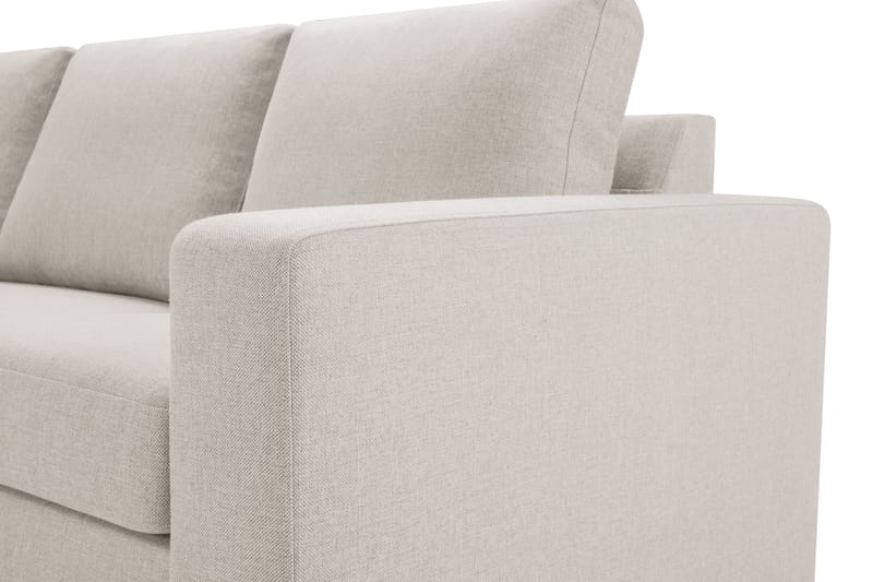 Crazy 7-seters Høyrevendt U-formet XX-Large Hjørnesofa med Divan i Stoff - Beige - Møbler - Sofaer - Hjørnesofa - Hjørnesofa med divan