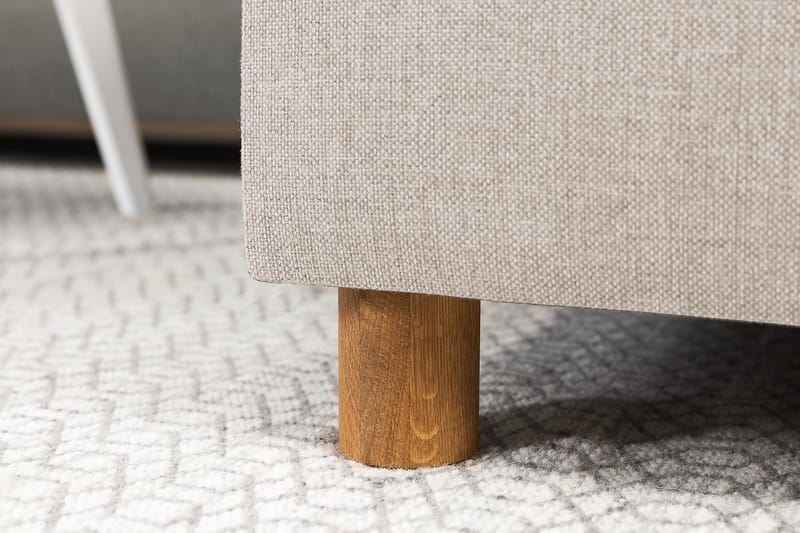 Crazy 7-seters Høyrevendt U-formet XX-Large Hjørnesofa med Divan i Stoff - Beige - Møbler - Sofaer - Hjørnesofa - Hjørnesofa med divan