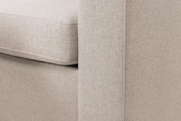 Crazy 7-seters Høyrevendt U-formet XX-Large Hjørnesofa med Divan i Stoff - Beige - Møbler - Sofaer - Hjørnesofa - Hjørnesofa med divan