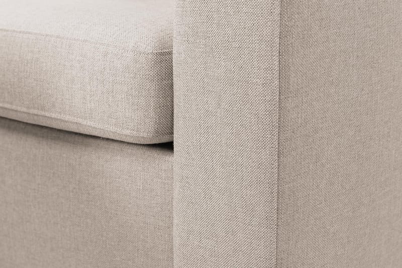 Crazy 7-seters Høyrevendt U-formet XX-Large Hjørnesofa med Divan i Stoff - Beige - Møbler - Sofaer - Hjørnesofa - Hjørnesofa med divan