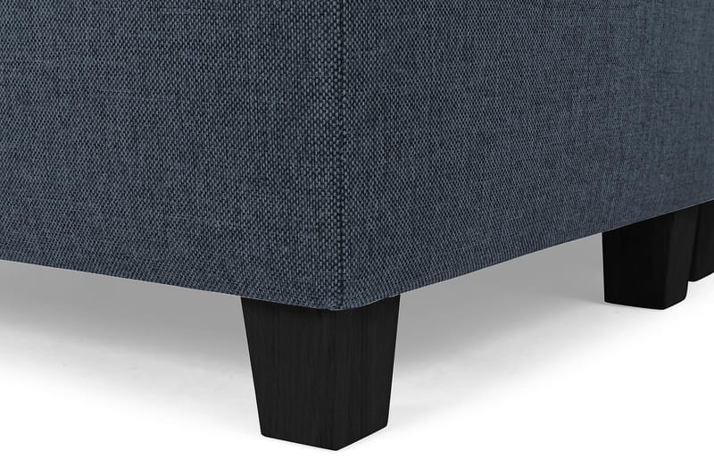 Crazy 7-seters Høyrevendt U-formet XX-Large Hjørnesofa med Divan i Stoff - Blå - Møbler - Sofaer - Hjørnesofa - Hjørnesofa med divan