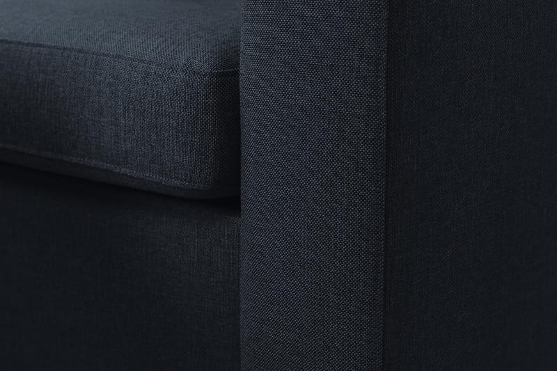 Crazy 7-seters Høyrevendt U-formet XX-Large Hjørnesofa med Divan i Stoff - Blå - Møbler - Sofaer - Hjørnesofa - Hjørnesofa med divan