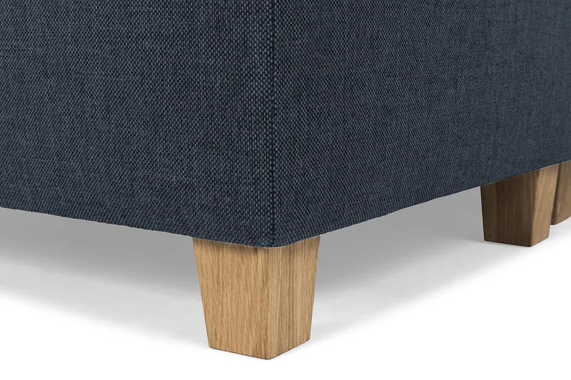 Crazy 7-seters Høyrevendt U-formet XX-Large Hjørnesofa med Divan i Stoff - Blå - Møbler - Sofaer - Hjørnesofa - Hjørnesofa med divan