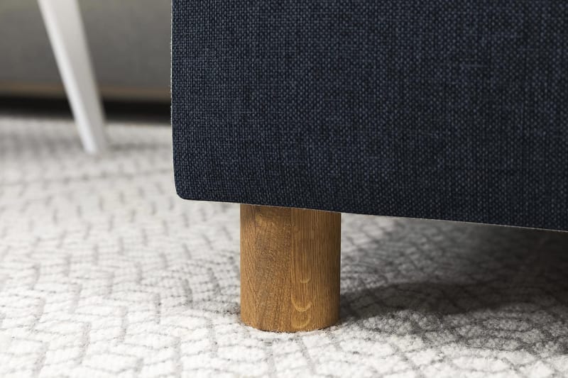 Crazy 7-seters Høyrevendt U-formet XX-Large Hjørnesofa med Divan i Stoff - Blå - Møbler - Sofaer - Hjørnesofa - Hjørnesofa med divan