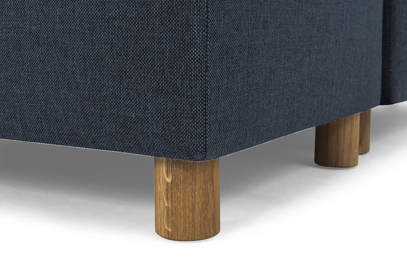 Crazy 7-seters Høyrevendt U-formet XX-Large Hjørnesofa med Divan i Stoff - Blå - Møbler - Sofaer - Hjørnesofa - Hjørnesofa med divan