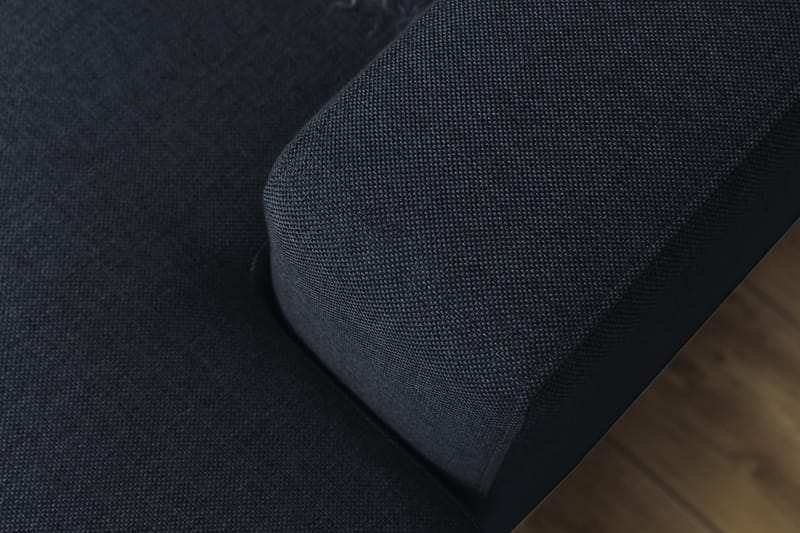 Crazy 7-seters Høyrevendt U-formet XX-Large Hjørnesofa med Divan i Stoff - Blå - Møbler - Sofaer - Hjørnesofa - Hjørnesofa med divan