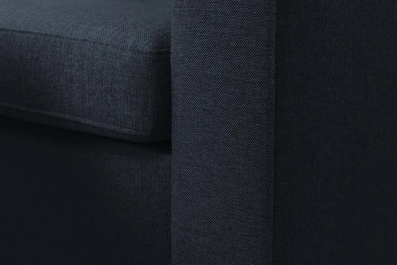 Crazy 7-seters Høyrevendt U-formet XX-Large Hjørnesofa med Divan i Stoff - Blå - Møbler - Sofaer - Hjørnesofa - Hjørnesofa med divan